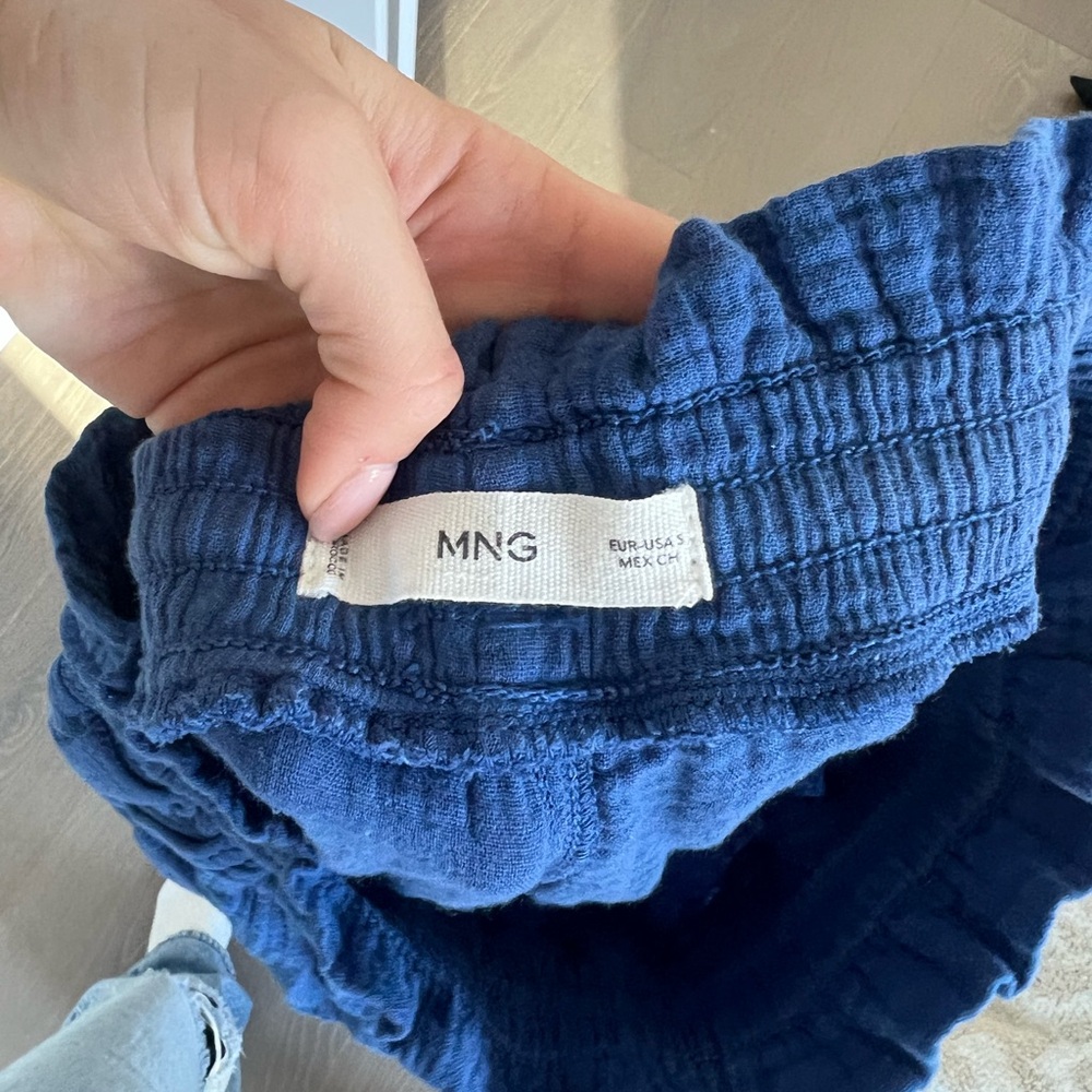 Mango Linen Blue Set - Picture 5 of 5